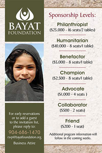 Bayat Foundation Print Materials