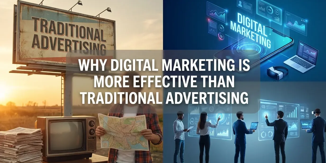 Why Digital Marketing Is More Effective Than Traditional Advertising